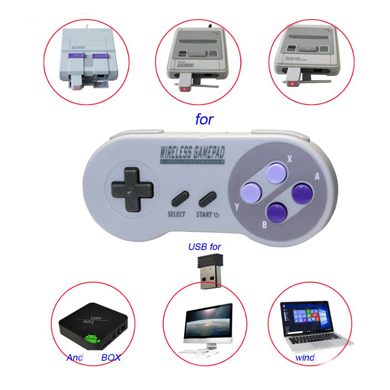 Gaming Console Mario - وحدة تحكم ألعاب لاسلكية 2.4 جيجاهرتز