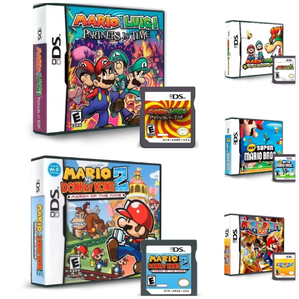 Gaming Console Mario - خرطوشة ألعاب Fun DS الشهيرة -