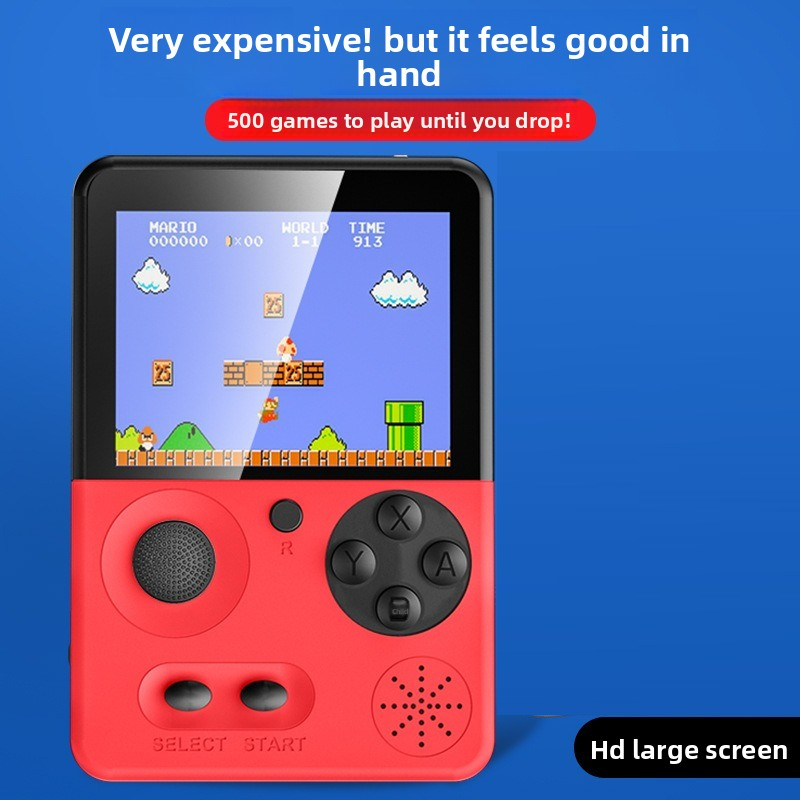 Gaming Console Mario - جهاز ألعاب محمول جديد بعصا تحكم،