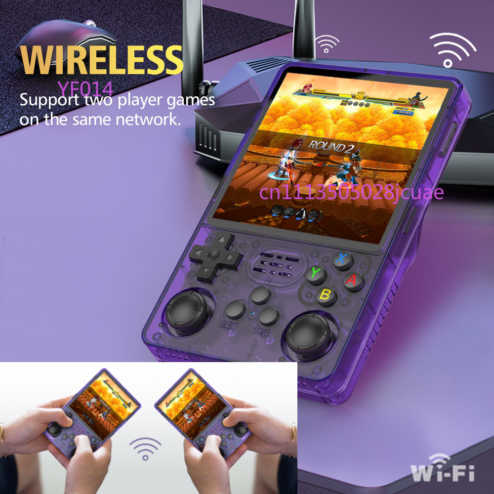 Gaming Console Portable - جهاز ألعاب محمول R36Plus مفتوح المصدر