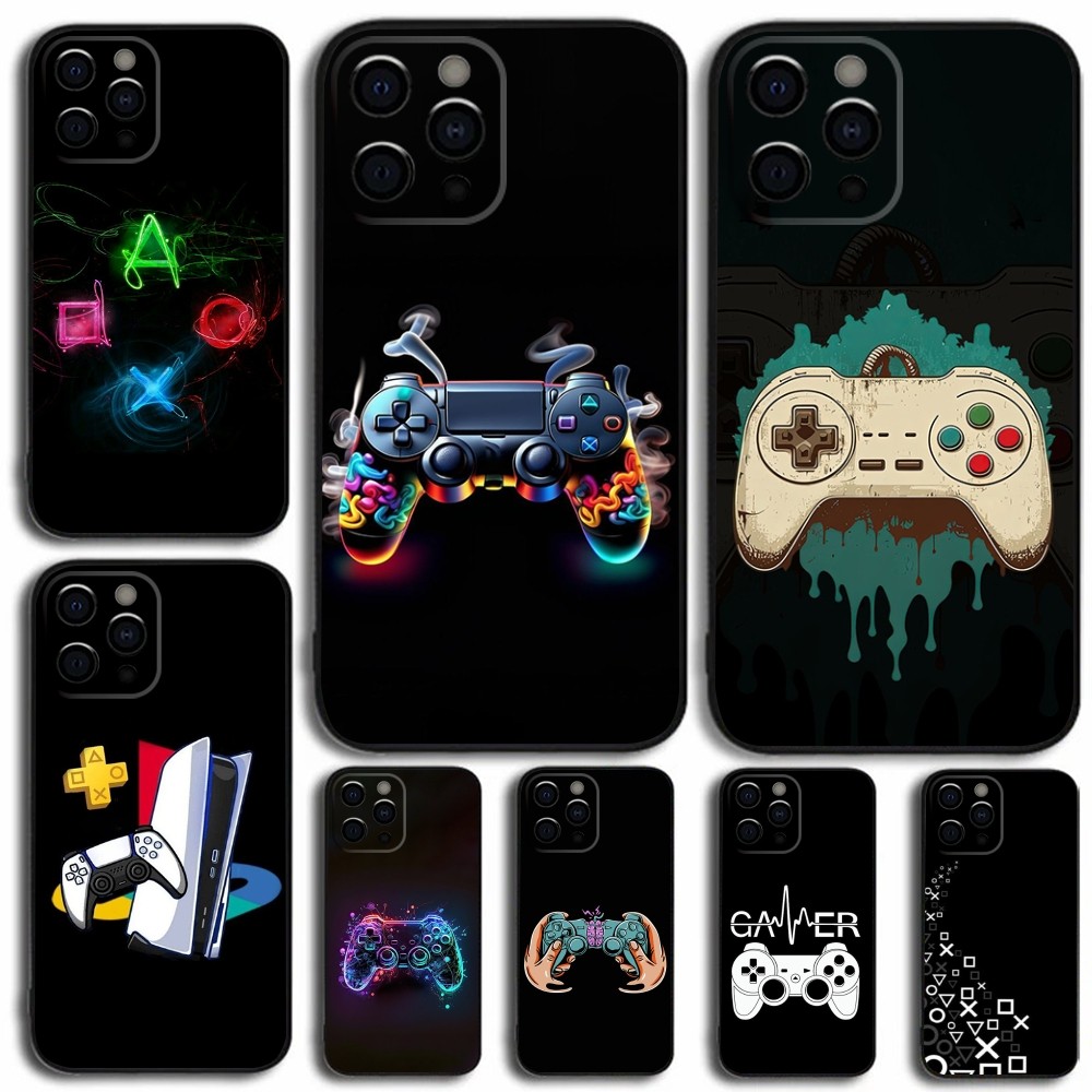 Gaming Console Cartoon - حافظة هاتف لوحدة التحكم في الألعاب
