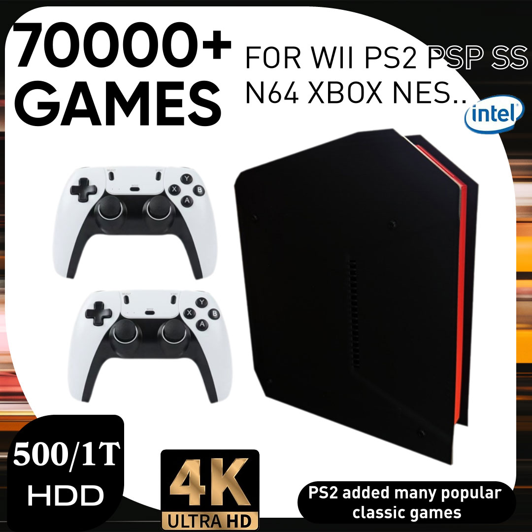 Gaming Console Cartoon - جهاز ألعاب فيديو ريترو X4 مع