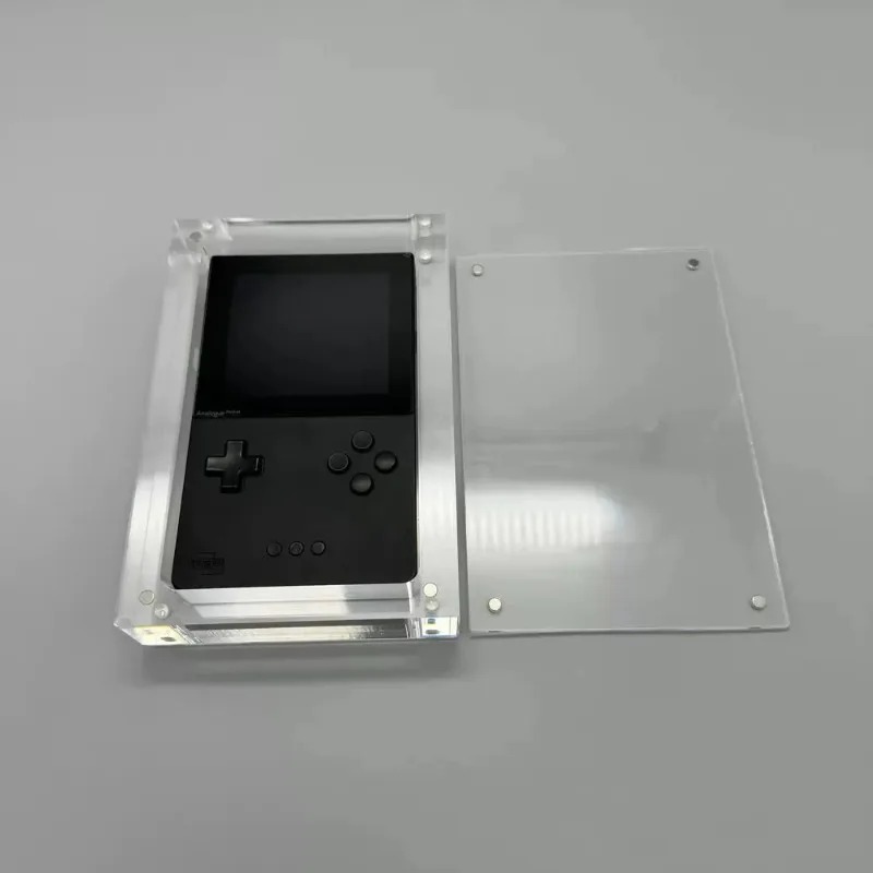 Gaming Console Organizer - حافظة تخزين شفافة مغناطيسية من الأكريليك