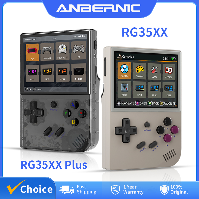 Gaming Console Under 5000 - ANBERNIC RG35XX Plus/RG35XX ريترو وحدة تحكم