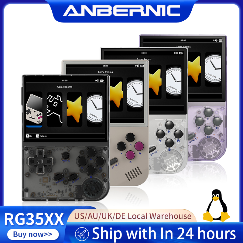 Gaming Console Under 5000 - ANBERNIC 2024 جديد RG35XX ريترو وحدة