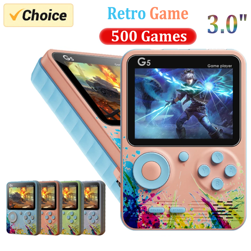 Gaming Console Mario - جهاز ألعاب محمول G5 ريترو مع