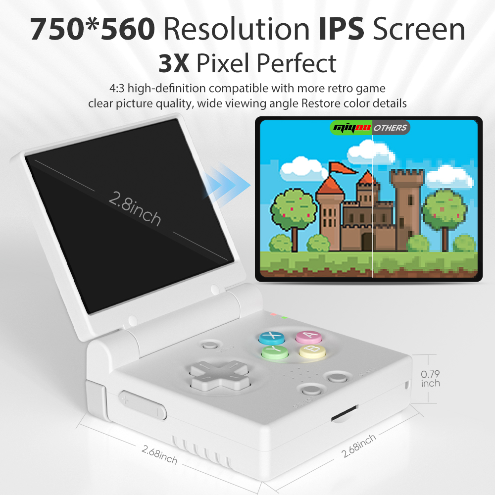 MIYOO وحدة تحكم ألعاب محمولة ص - مراجعة Gaming Console Under 5000 وسعره