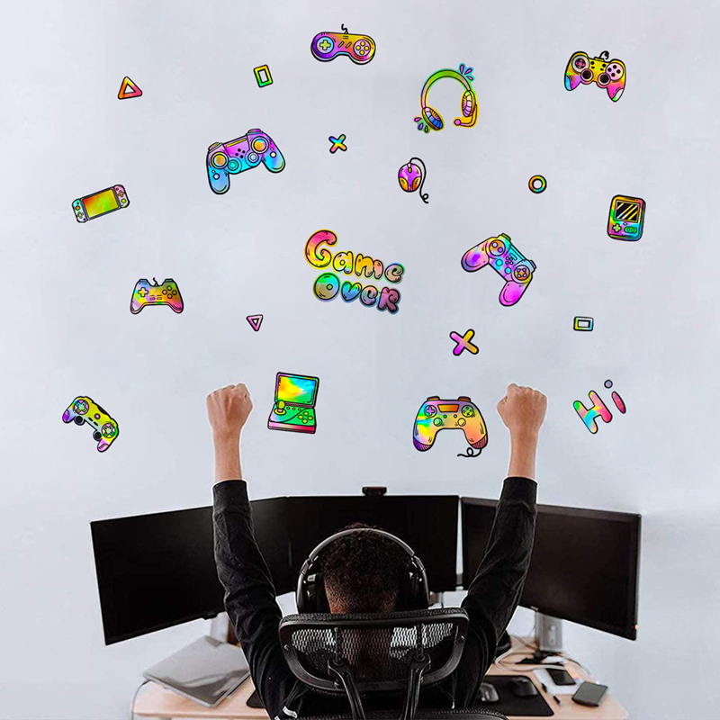 ملصقات حائط من الفينيل لوحدة ا - مراجعة Gaming Console Zone وسعره