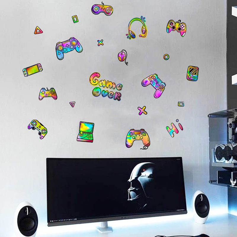 ملصقات حائط من الفينيل لوحدة ا - مراجعة Gaming Console Zone وسعره