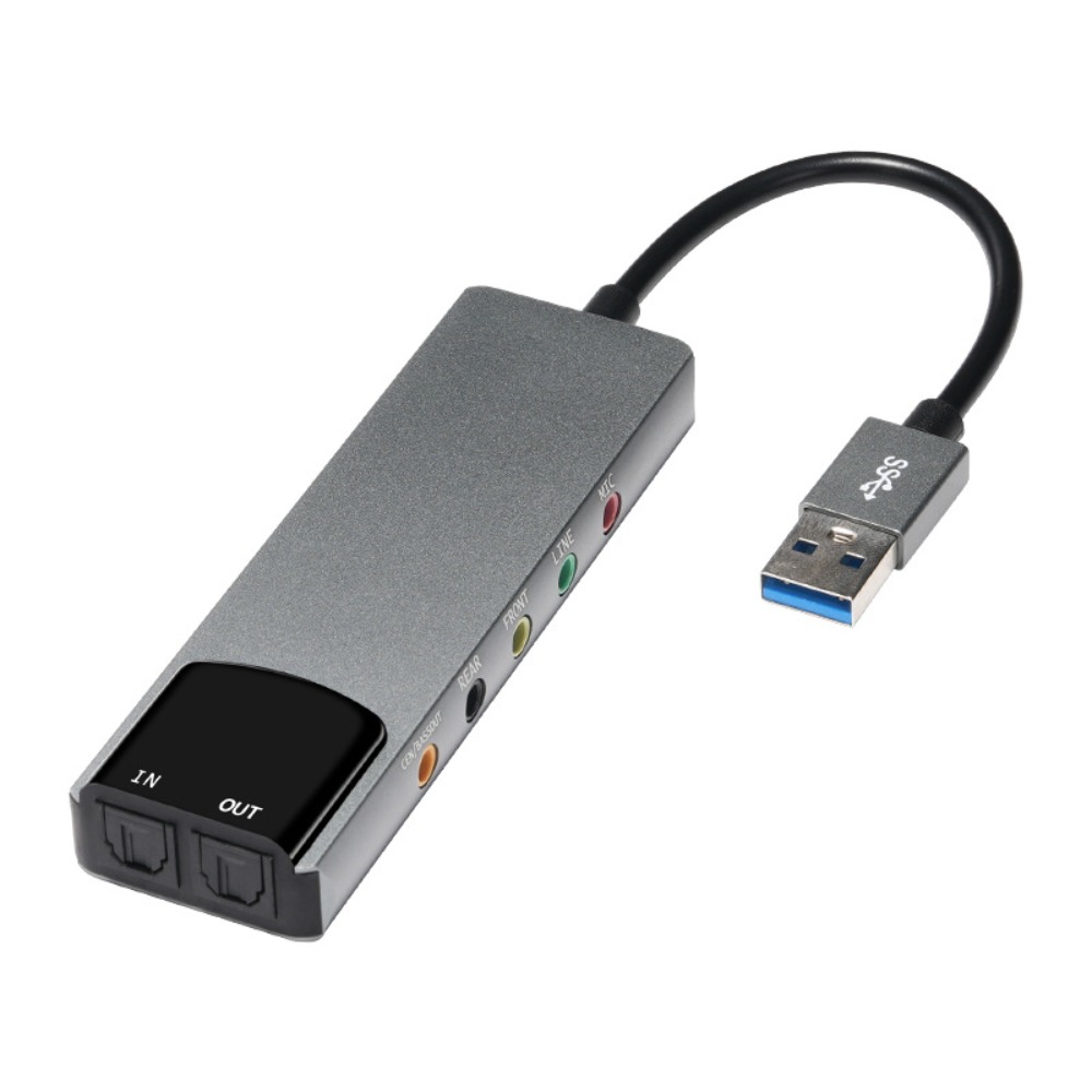 بطاقة صوت USB جديدة 7.1 5.1 قن - مراجعة Gaming Console Pc وسعره