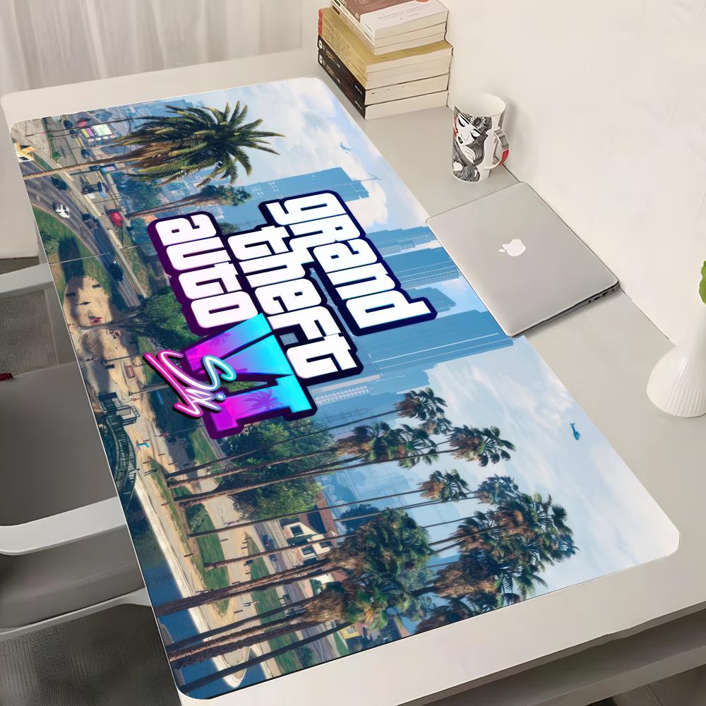 لوحة ماوس للألعاب G-gta 6 كبير - مراجعة Gaming Console With Gta وسعره