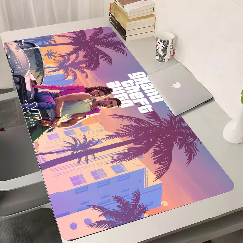 لوحة ماوس للألعاب G-gta 6 كبير - مراجعة Gaming Console With Gta وسعره