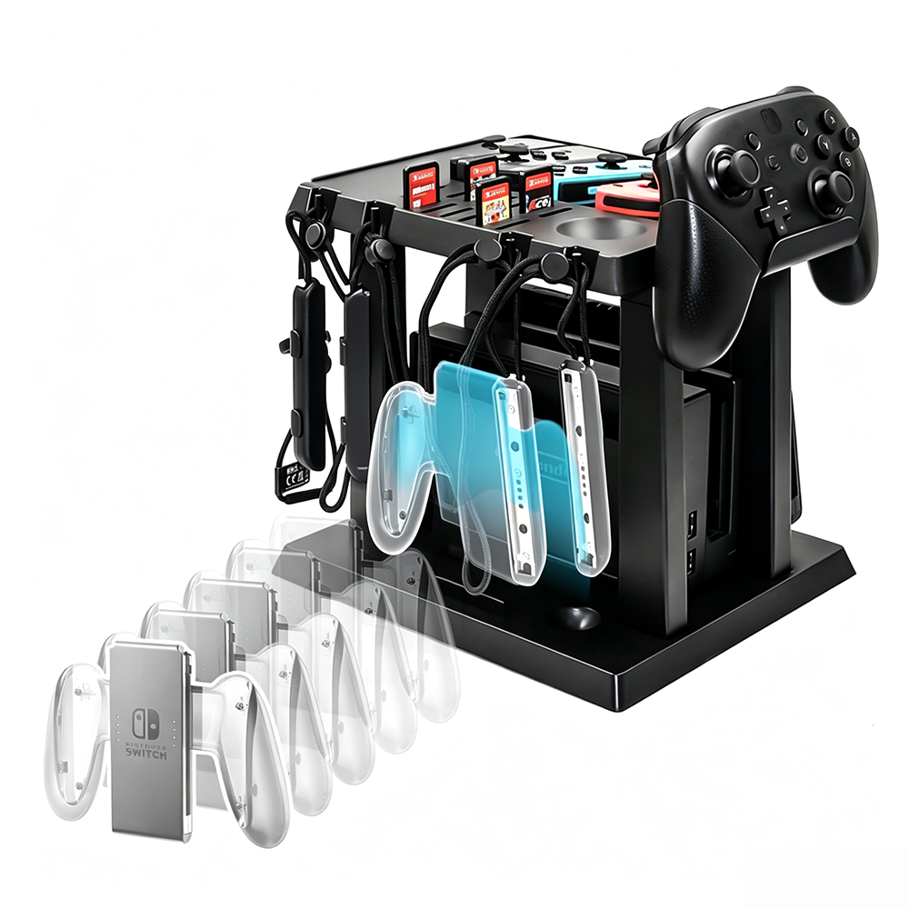 حامل تخزين شامل لألعاب الفيديو - مراجعة Gaming Console Organizer وسعره