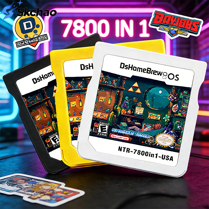 بطاقة ألعاب R4 3DS تحتوي على 7 - مراجعة Gaming Console Mario وسعره