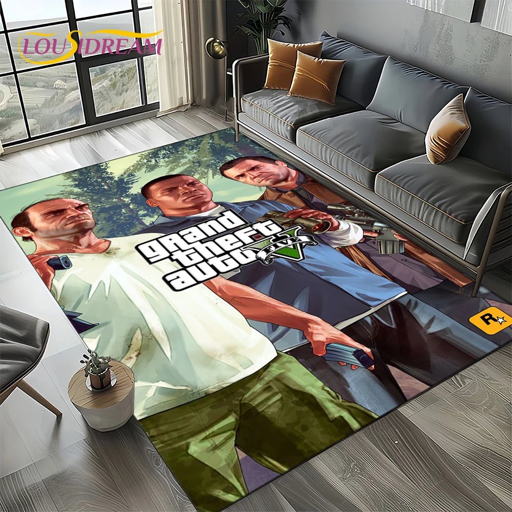 سجادة لعبة جراند ثفت أوتو GTA  - مراجعة Gaming Console With Gta وسعره
