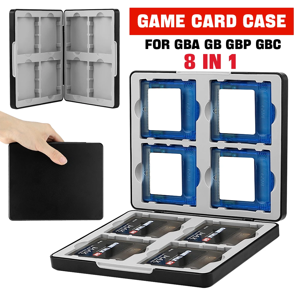صندوق تخزين محمول 8 في 1 لبطاق - مراجعة Gaming Console Portable وسعره
