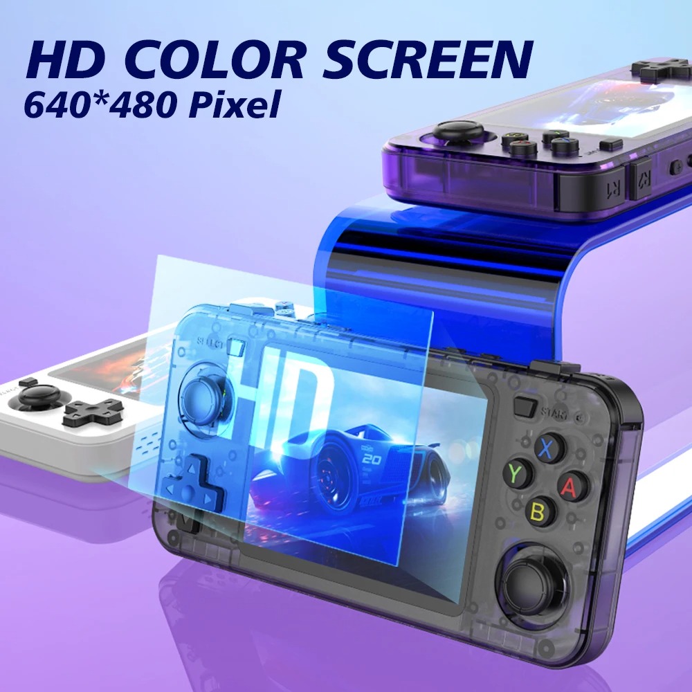 جهاز ألعاب محمول R36H بتصميم ك - مراجعة Gaming Console R36H وسعره