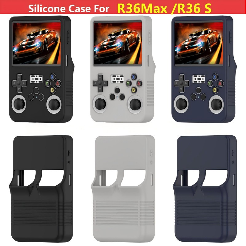 غطاء سيليكون R36s R36 Max لجها - مراجعة Gaming Console R36 Max وسعره