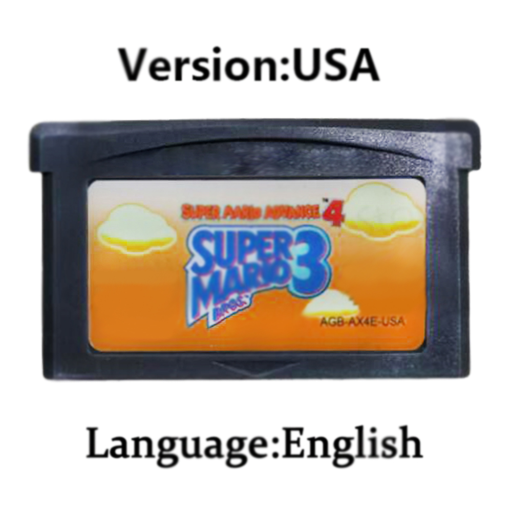 بطاقة ألعاب فيديو GBA 32 بت، س - مراجعة Gaming Console Mario وسعره