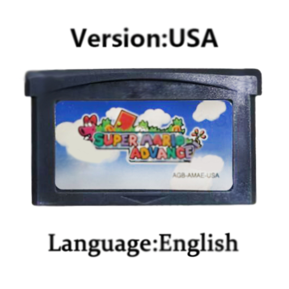 بطاقة ألعاب فيديو GBA 32 بت، س - مراجعة Gaming Console Mario وسعره