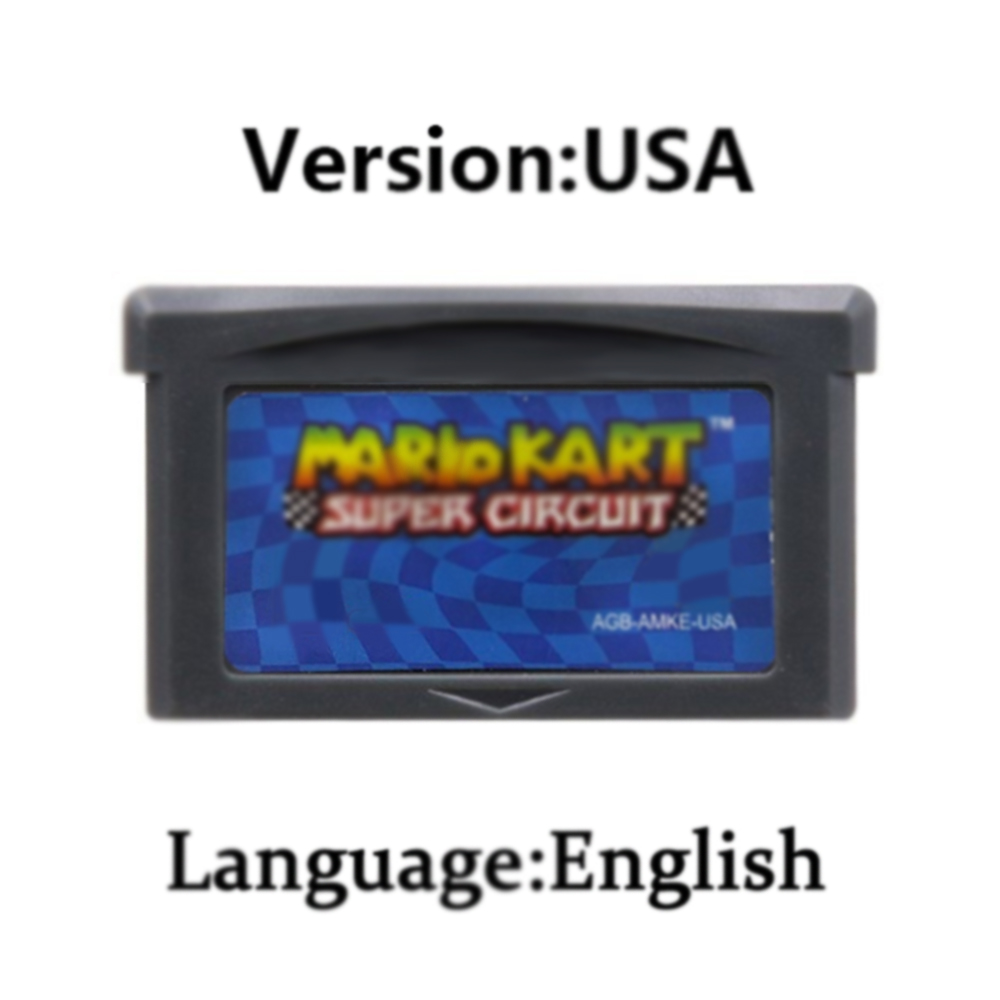 بطاقة ألعاب فيديو GBA 32 بت، س - مراجعة Gaming Console Mario وسعره