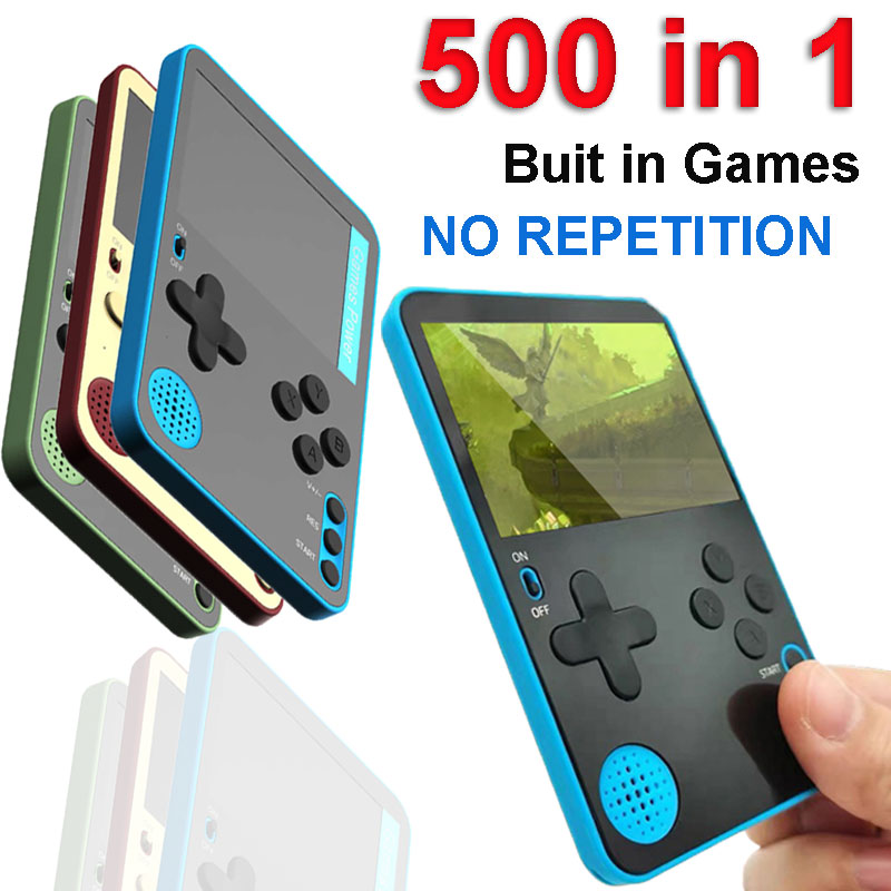 وحدة تحكم ألعاب محمولة 500 لعب - مراجعة Gaming Console Mario وسعره