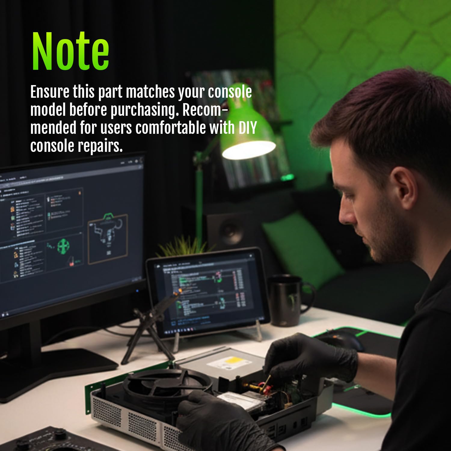 استبدال مروحة التبريد الداخلية - مراجعة Gaming Console For Tv Xbox وسعره
