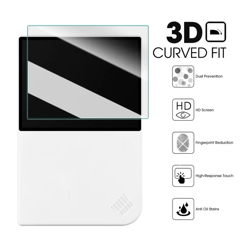 3-1 قطعة الزجاج المقسى ل Anber - مراجعة Gaming Console Portable وسعره