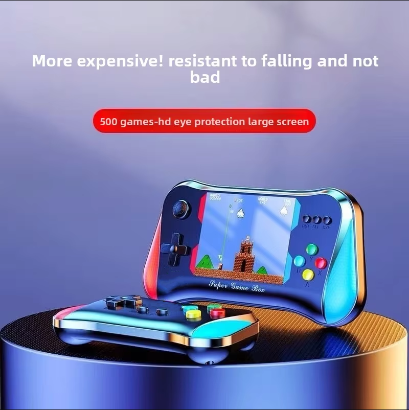 وحدة تحكم ألعاب محمولة X7M بشا - مراجعة Gaming Console Mario وسعره