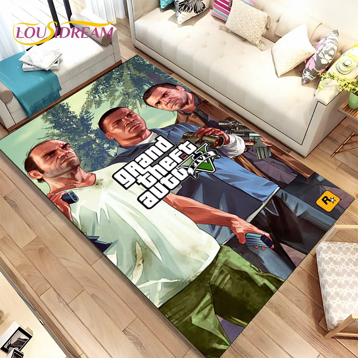 سجادة منطقة الألعاب بتصميم لعب - مراجعة Gaming Console With Gta وسعره