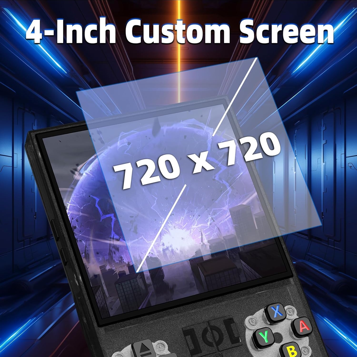 وحدة تحكم ألعاب محمولة FLLAPT  - مراجعة Gaming Console R36 Max وسعره