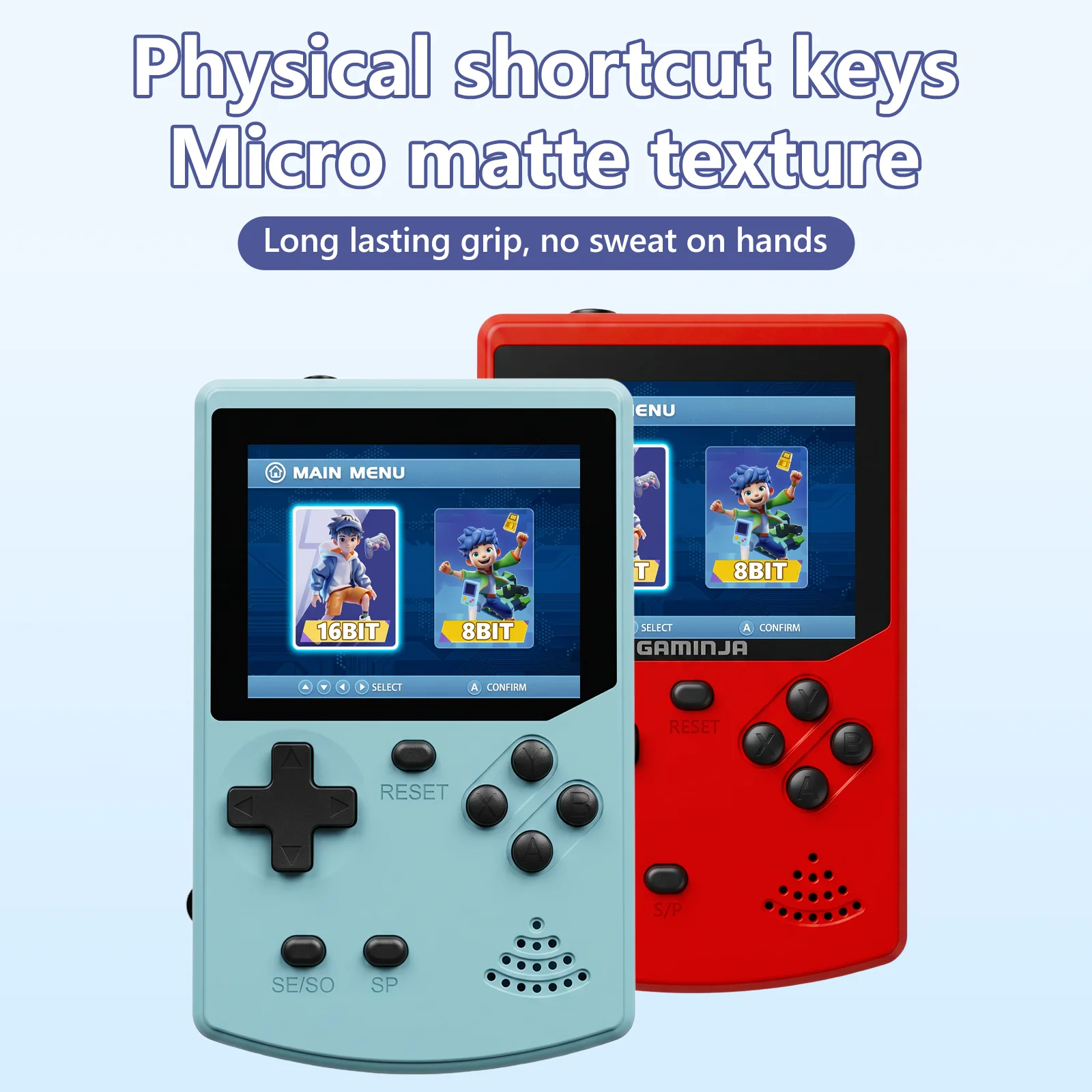 جهاز ألعاب محمول GAMINJA مع 30 - مراجعة Gaming Console Mario وسعره