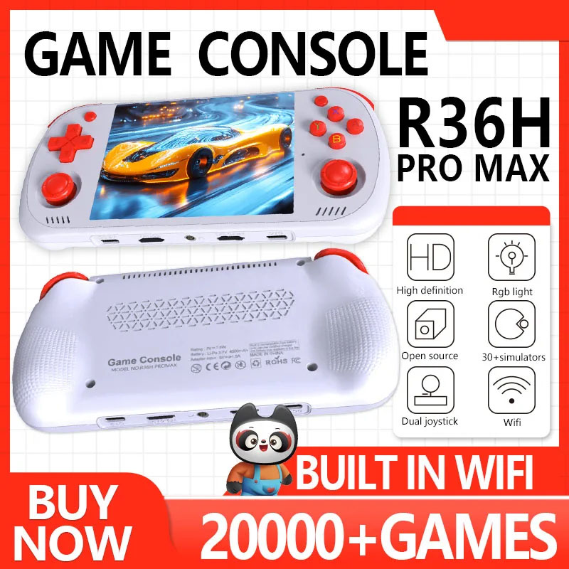 جهاز ألعاب محمول FUNKIDDY R36H - مراجعة Gaming Console R36H وسعره