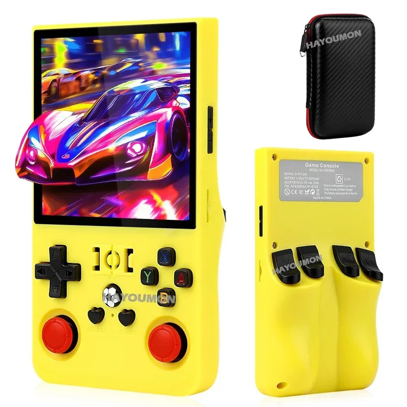 جهاز ألعاب فيديو محمول R36 Max - مراجعة Gaming Console R36 Max وسعره