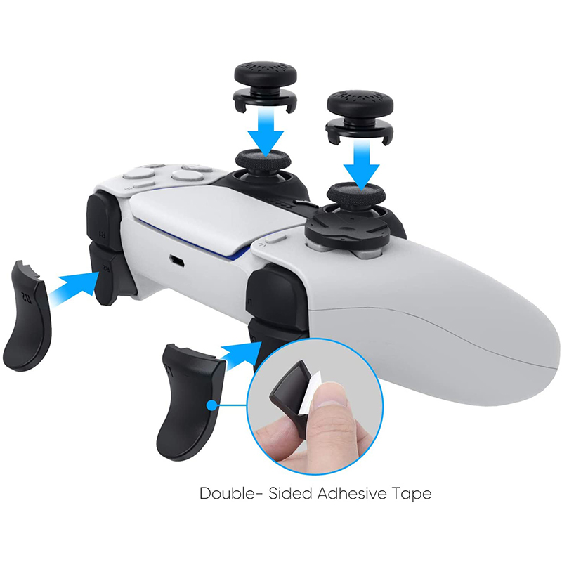 أغطية عصا التحكم 5 في 1 لوحدة  - مراجعة Trigger Extender Button وسعره