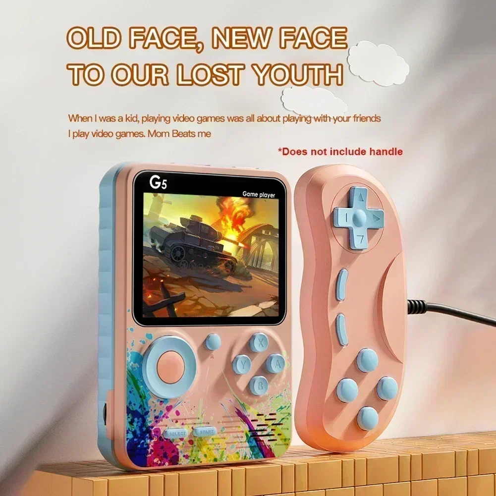 جهاز ألعاب محمول G5 ريترو مع 5 - مراجعة Gaming Console Mario وسعره