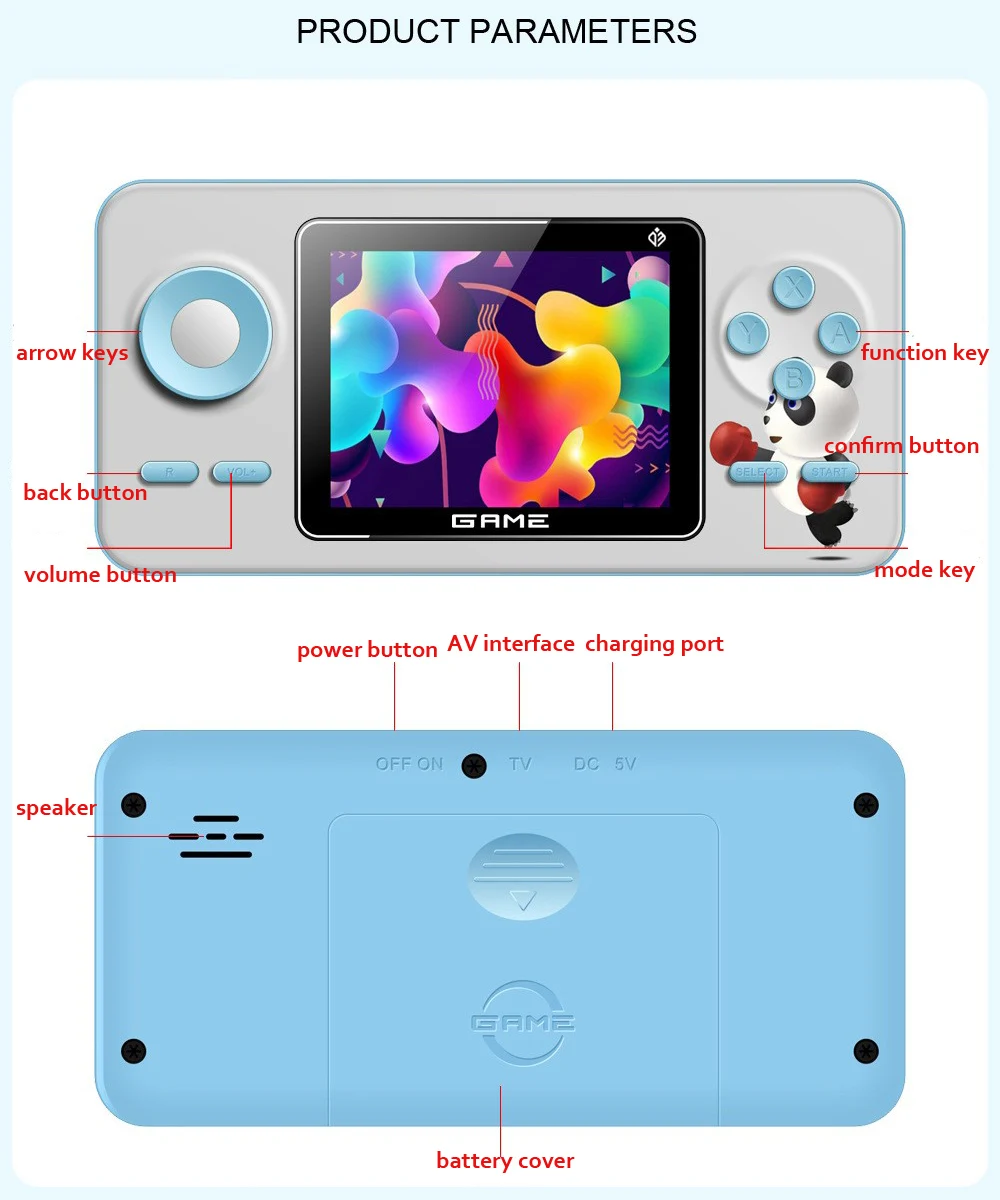 جهاز ألعاب فيديو ريترو جديد S5 - مراجعة Gaming Console Mario وسعره