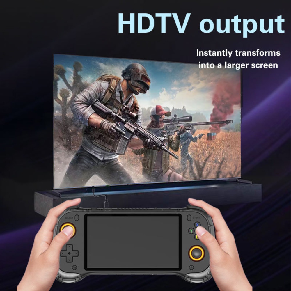 جهاز ألعاب محمول H55 PRO مفتوح - مراجعة Gaming Console Under 5000 وسعره